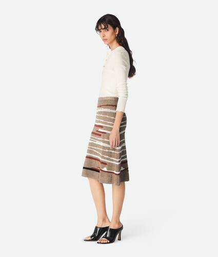 Linen And Cotton Skirt