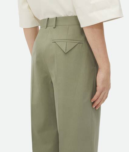 Light Cotton Twill Trousers