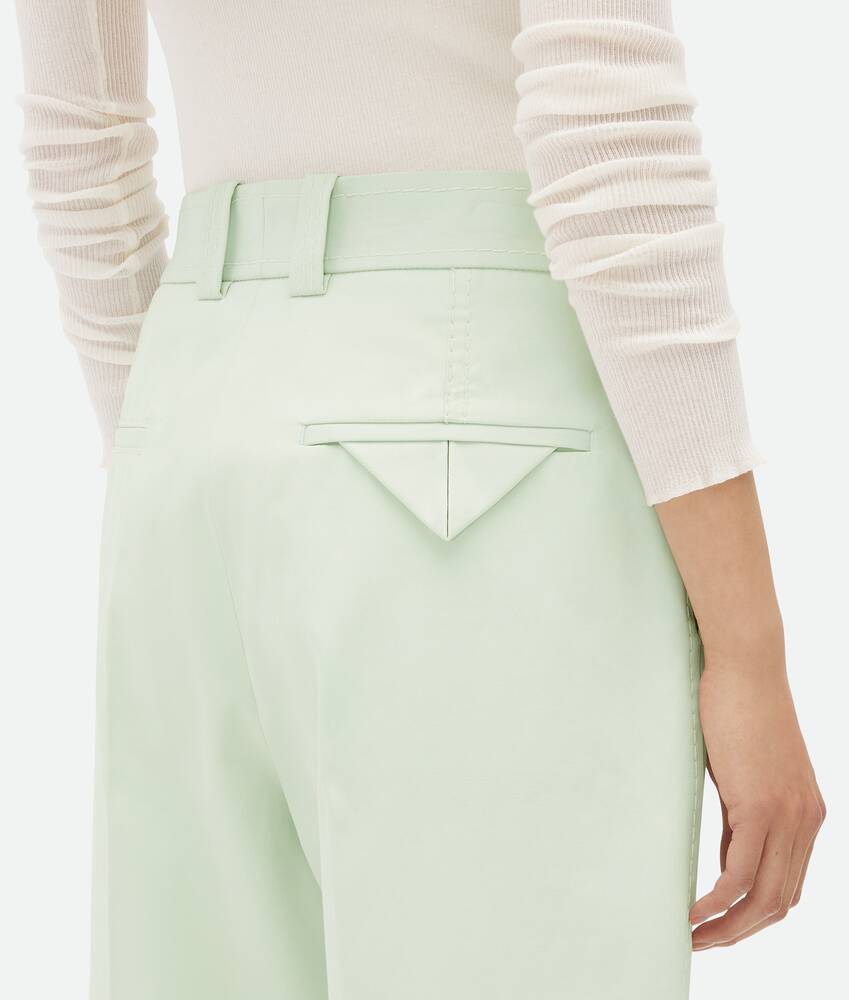 Display a large version of the product image 4 - Cotton Twill Culotte Trousers
