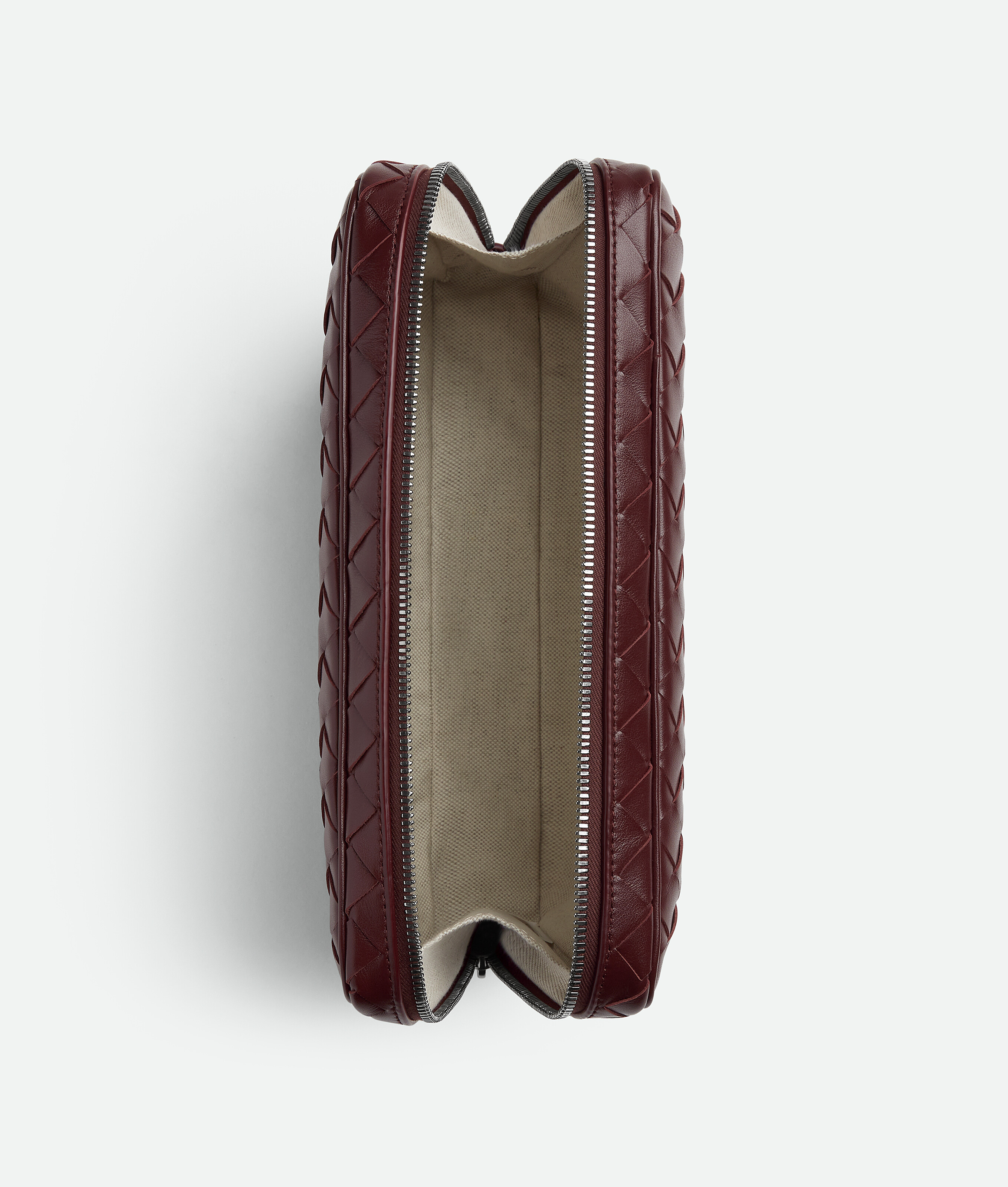 BOTTEGA VENETA INTRECCIATO MEDIUM ZIPPED ORGANIZING POUCH