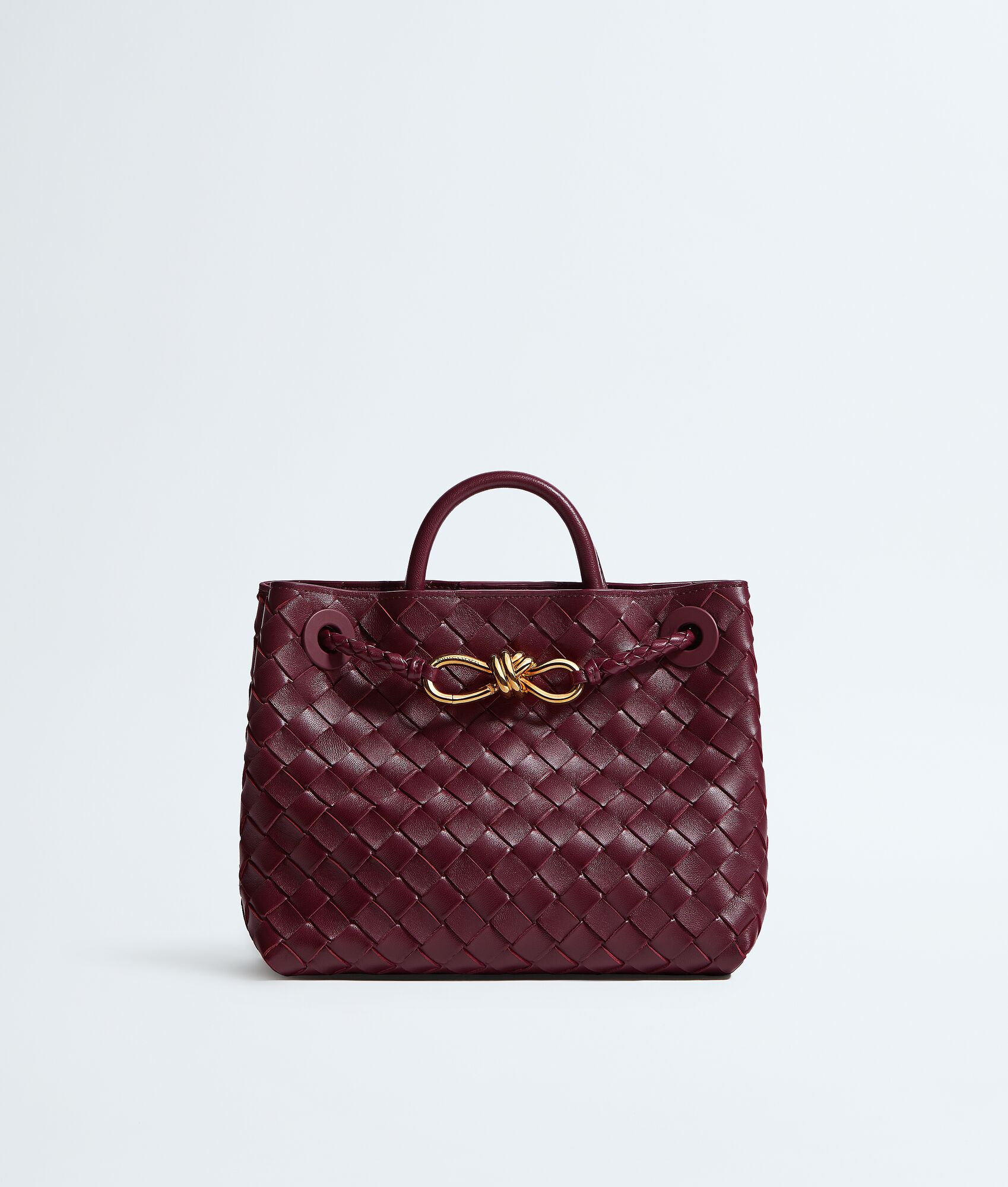 Bottega Veneta® Women's Small Andiamo in Barolo. Shop online now.