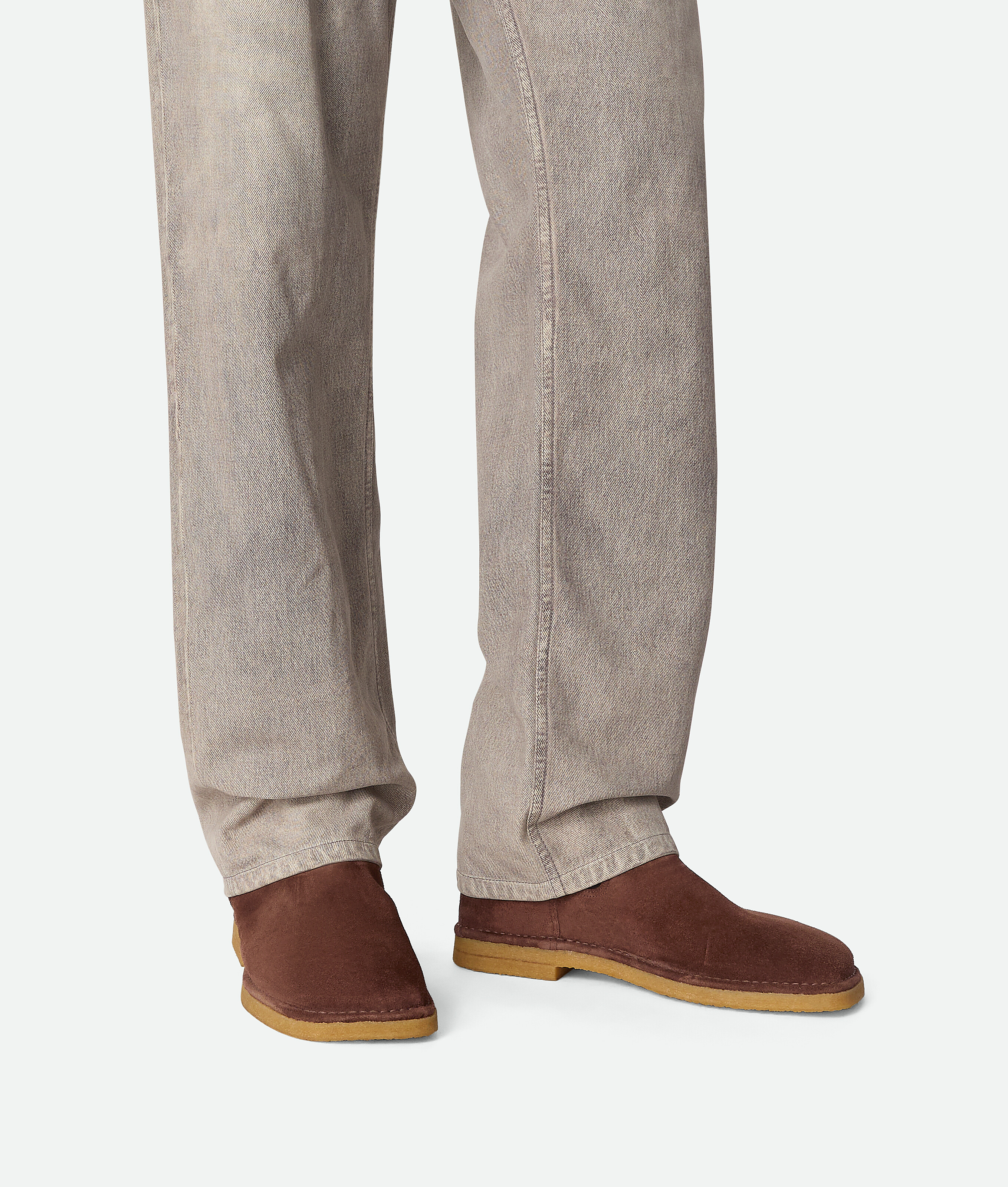 Bottega Veneta Daddy Chelsea Ankle Boot In Brown