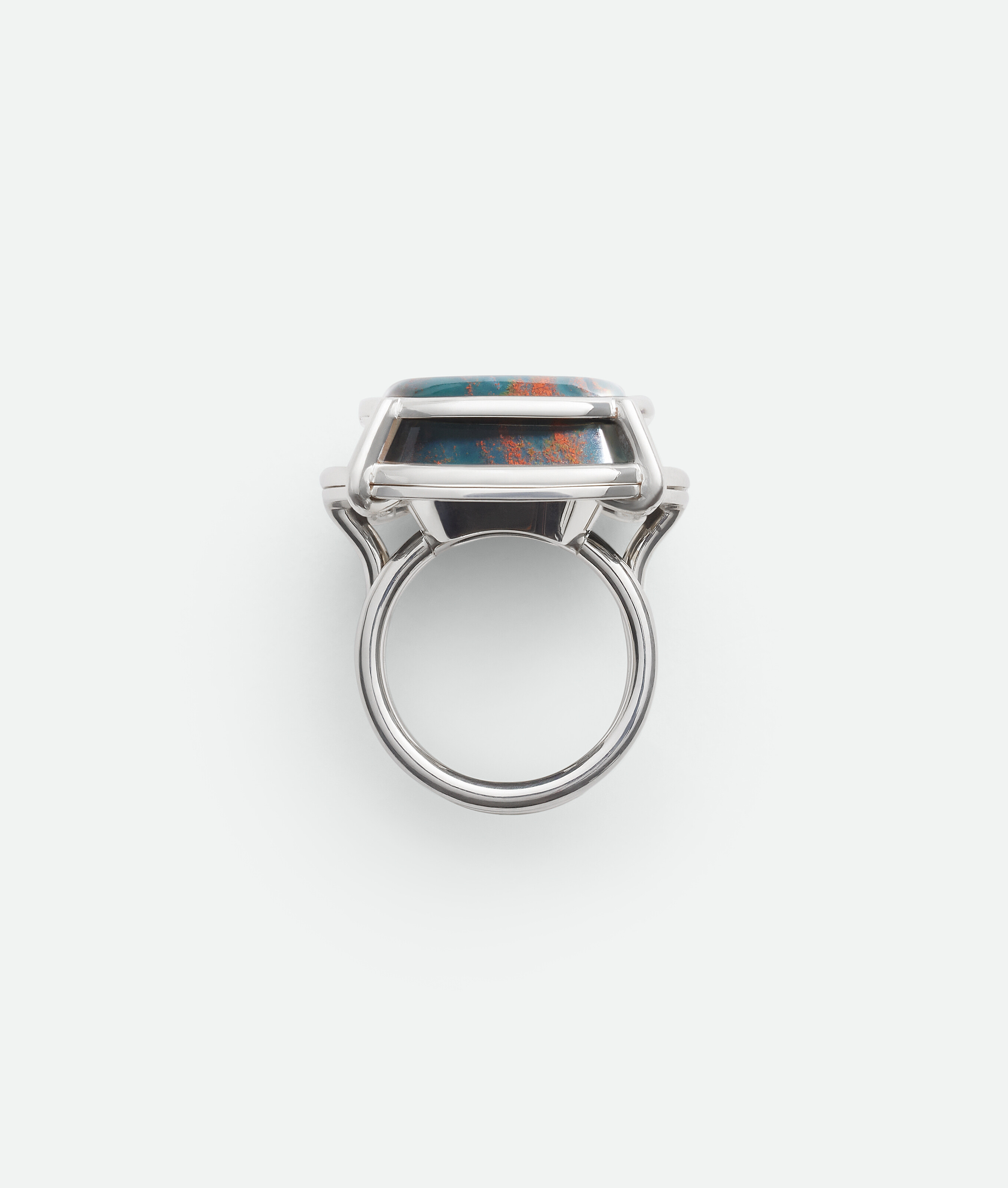 Bottega Veneta Mineral Ring - Blood Stone - Woman - O-½