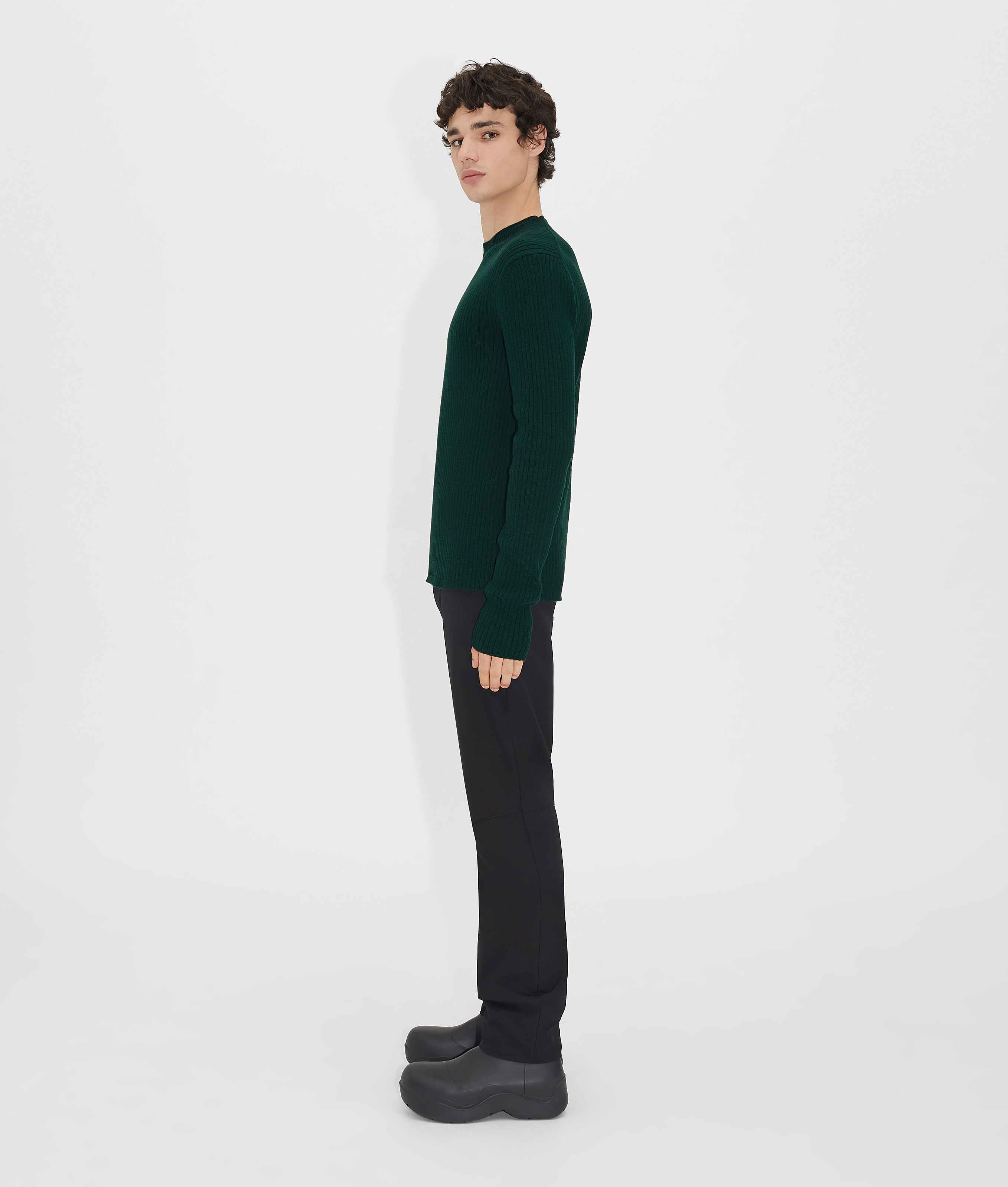 Men's JUMPER in Billiard Bottega Veneta Switzerland EN - Image 3