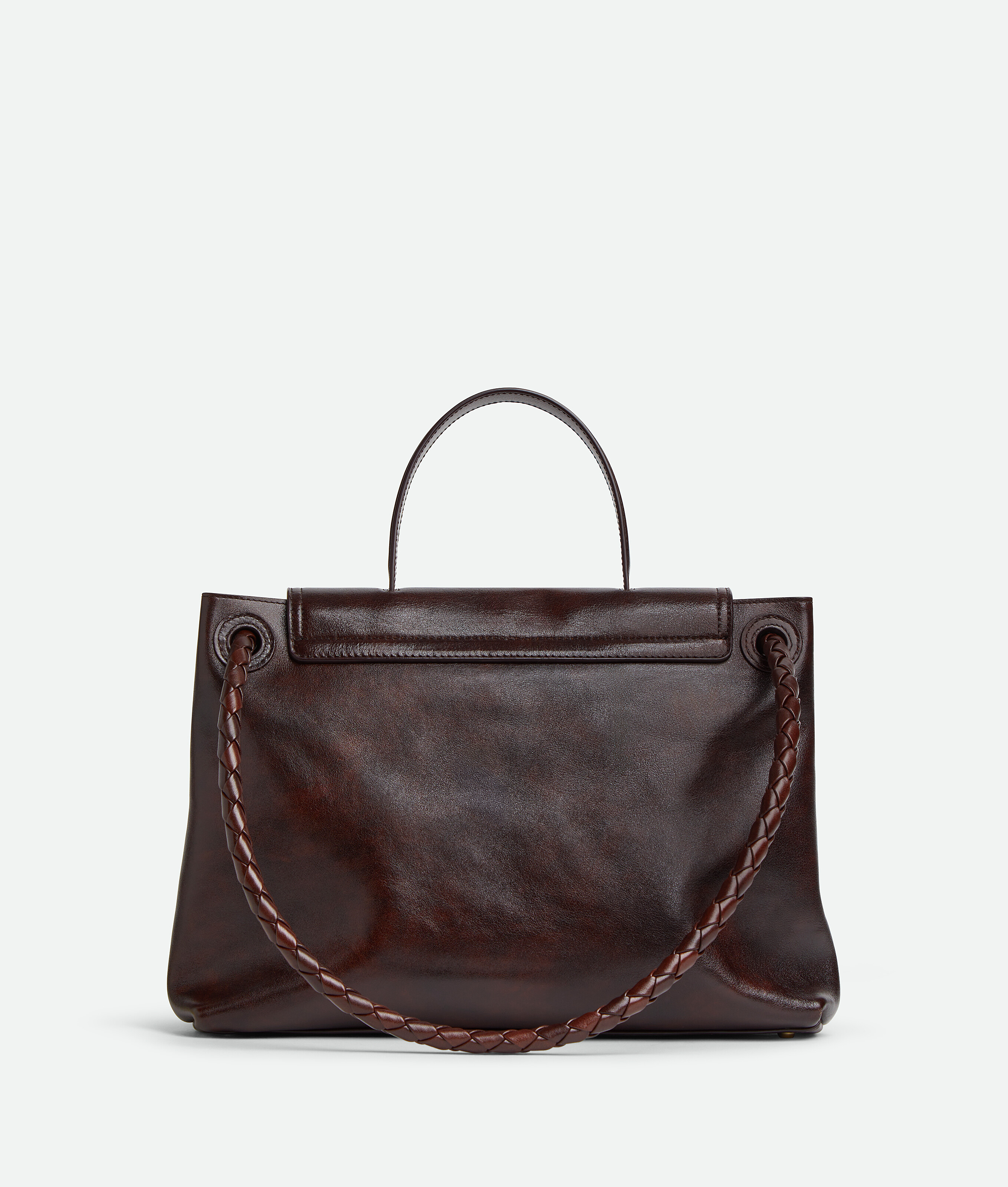 Bottega Veneta Ciao Ciao Knot Detail Leather Top Handle Bag