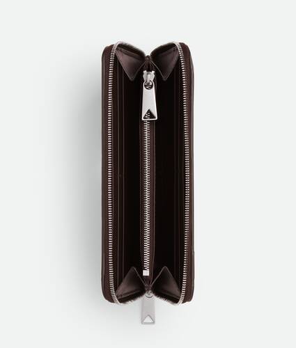 Intrecciato Zip Around Wallet