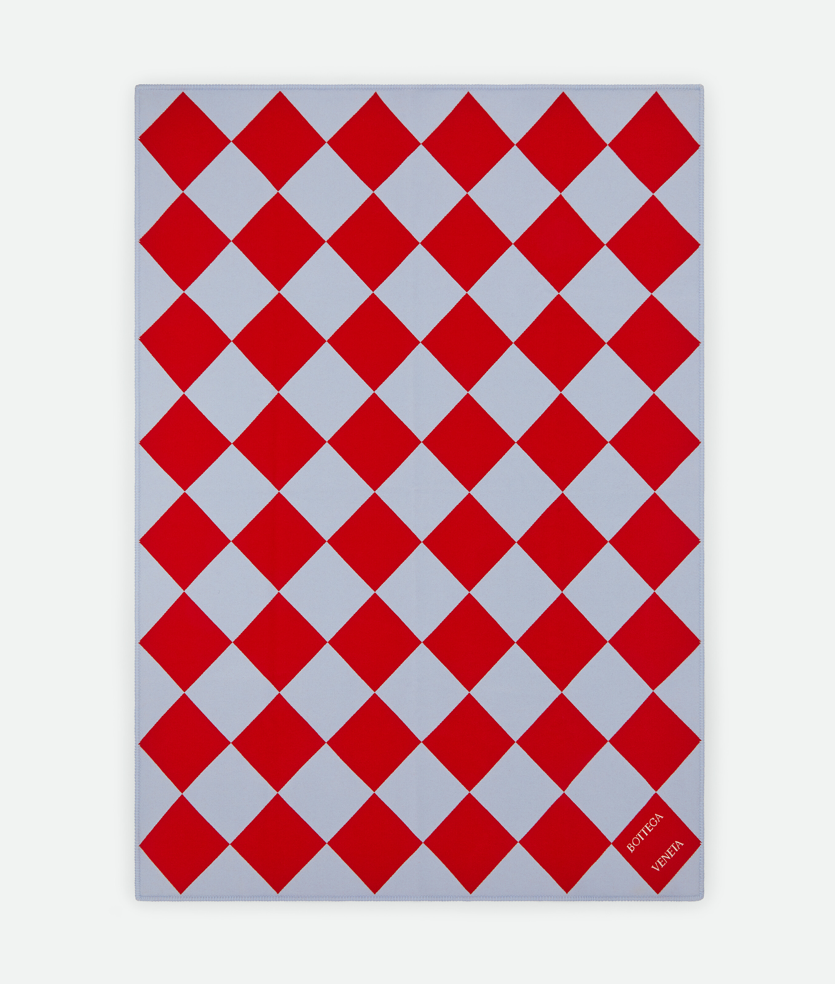 BOTTEGA VENETA COUVERTURE JACQUARD À CARREAUX
