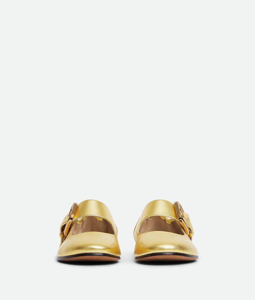 ゴールドエイミー メリージェーン バレリーナ| Bottega Veneta® 日本