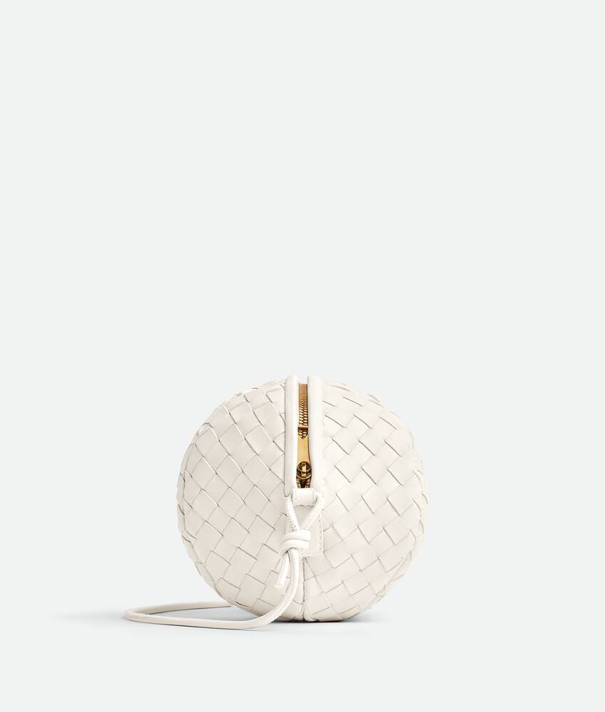 Bottega Veneta® Mini Desiree Cross-Body Bag in Travertine. Shop