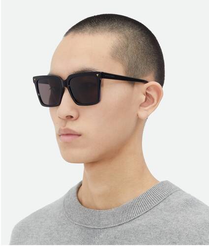 Soft Recycled Acetate Square Sunglasses