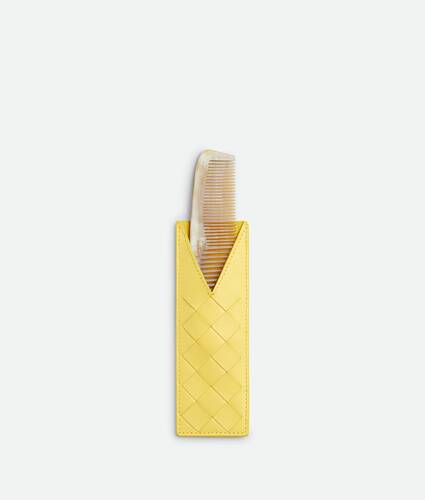 Peine con funda Intrecciato