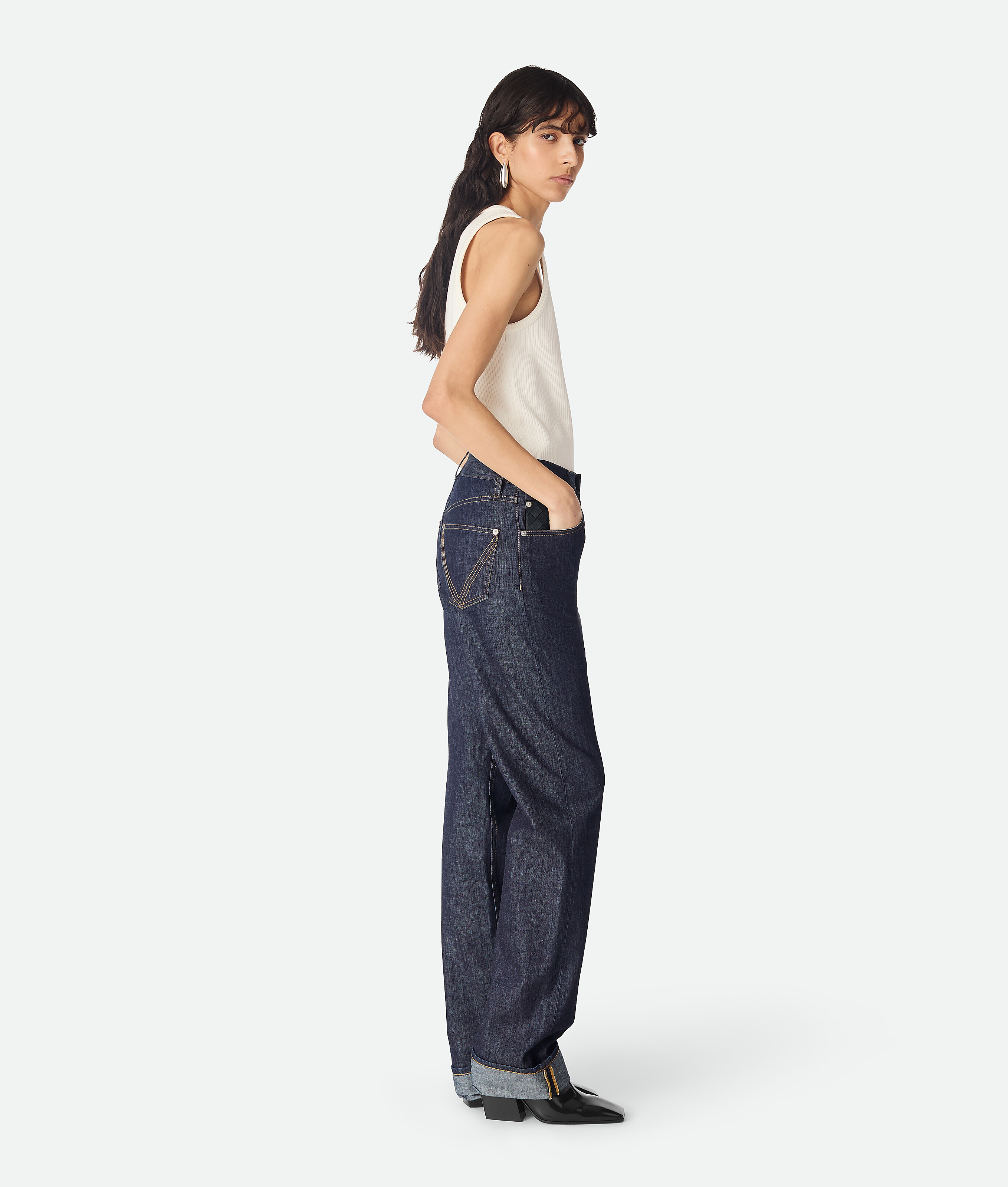 Bottega Veneta Indigo Straight Jeans