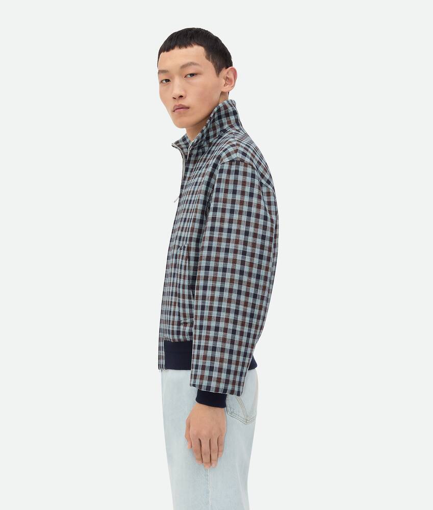 Display a large version of the product image 2 -                                                                                                                                                                           Cotton Gingham Blouson