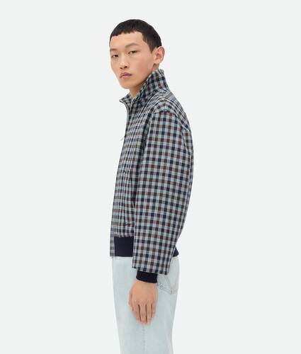                                                                                                                                                                           Cotton Gingham Blouson