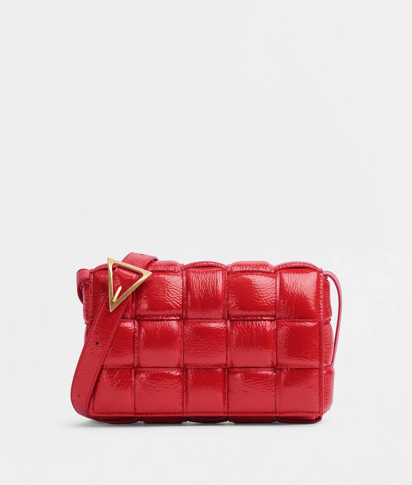 Women S Padded Cassette In Chili Bottega Veneta Ae