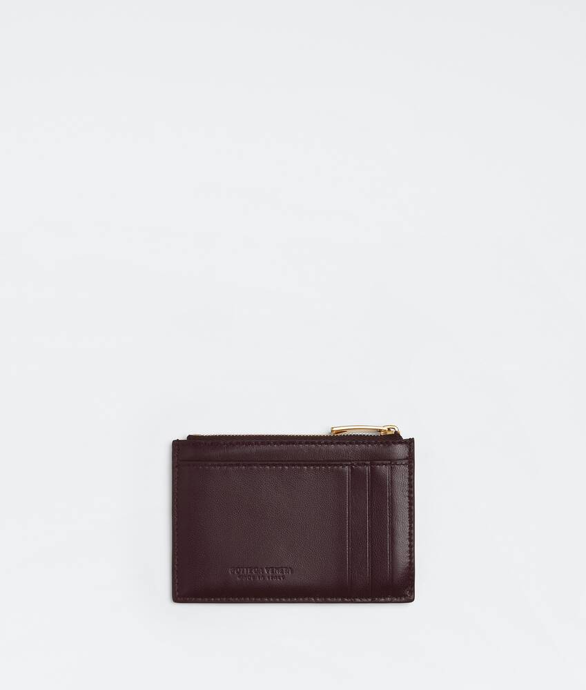 Bottega Veneta® Zipped Card Case in Grape. Shop online now.