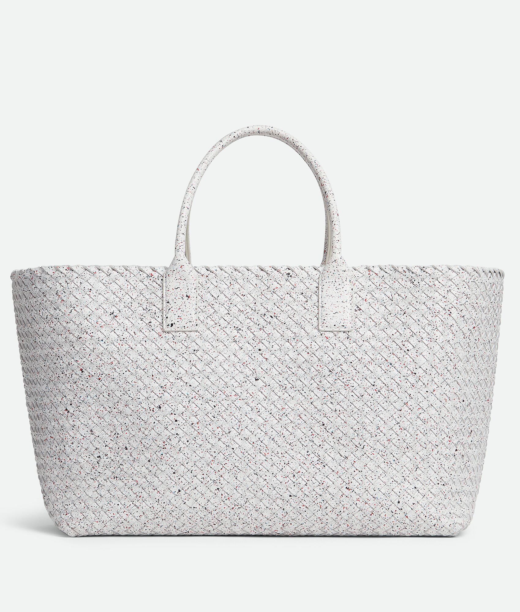 Bottega Veneta® Large Cabat in White multicolor. Shop online now.