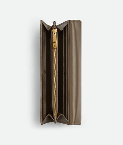 Intrecciato Large Flap Wallet