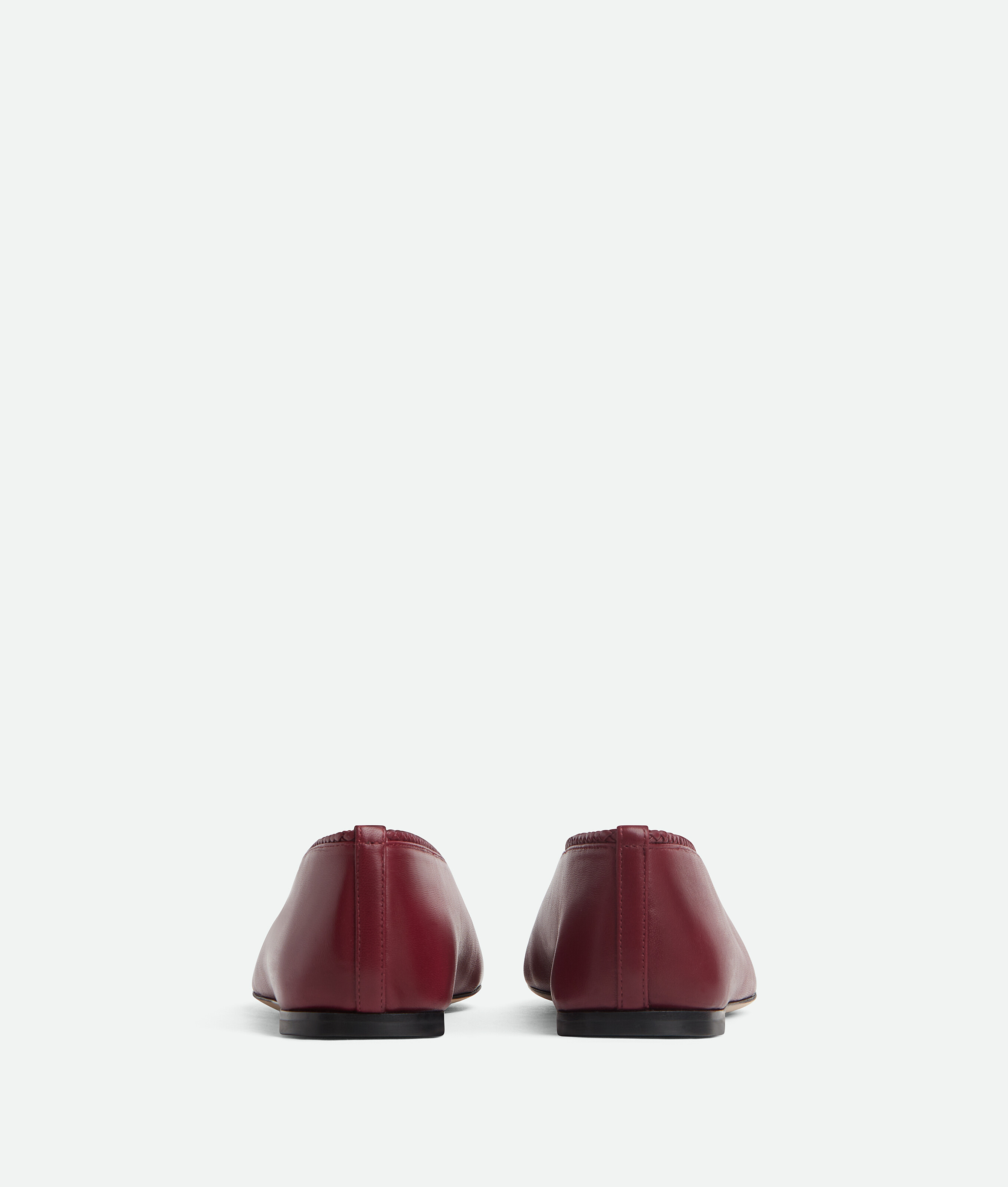 Bottega Veneta Rosa Ballerina In Red