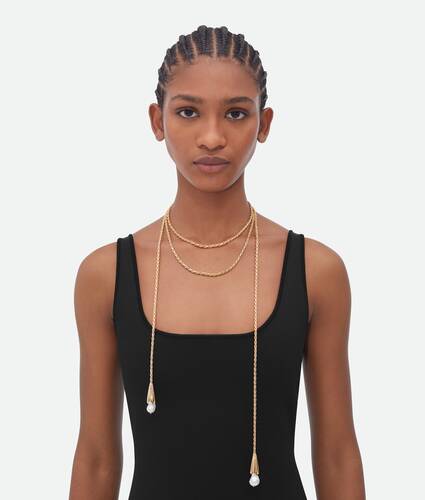 Pearl Scarf Necklace