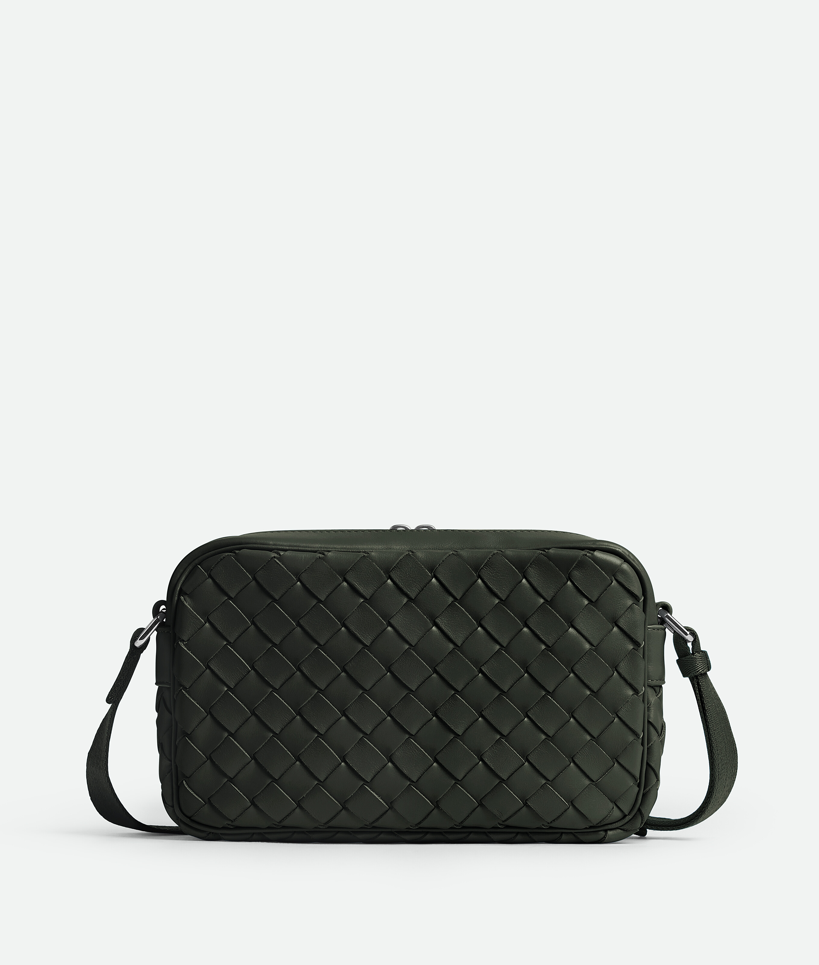 Bottega Veneta - Black Woven Shoulder Bag