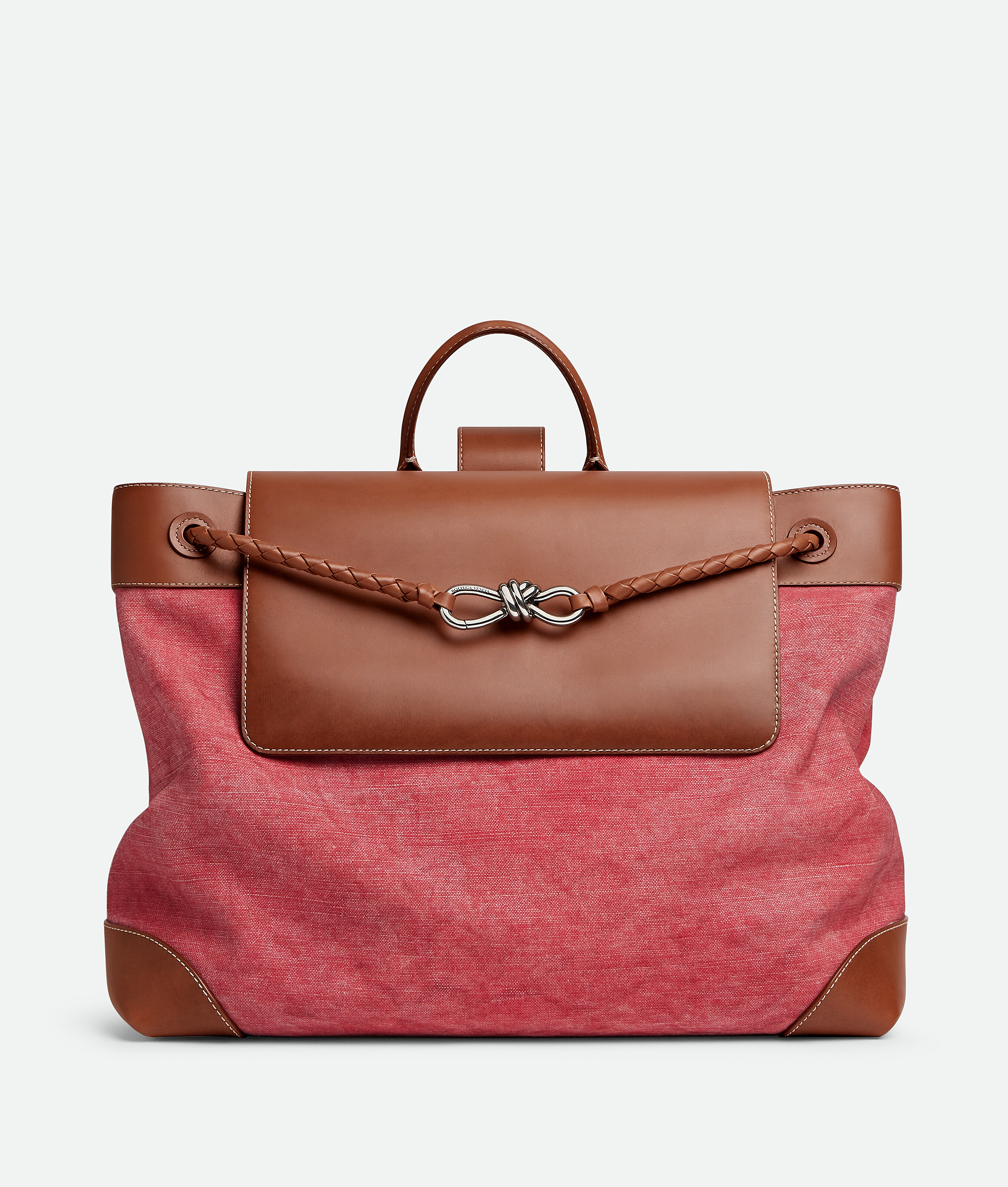 Bottega Veneta Large Andiamo Backpack - Pink - Man -