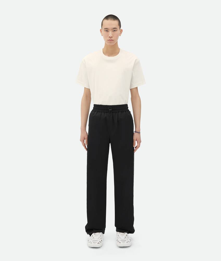 Bottega Veneta® Men's Elasticated Tech Nylon Trousers in Sesame. Shop  online now.