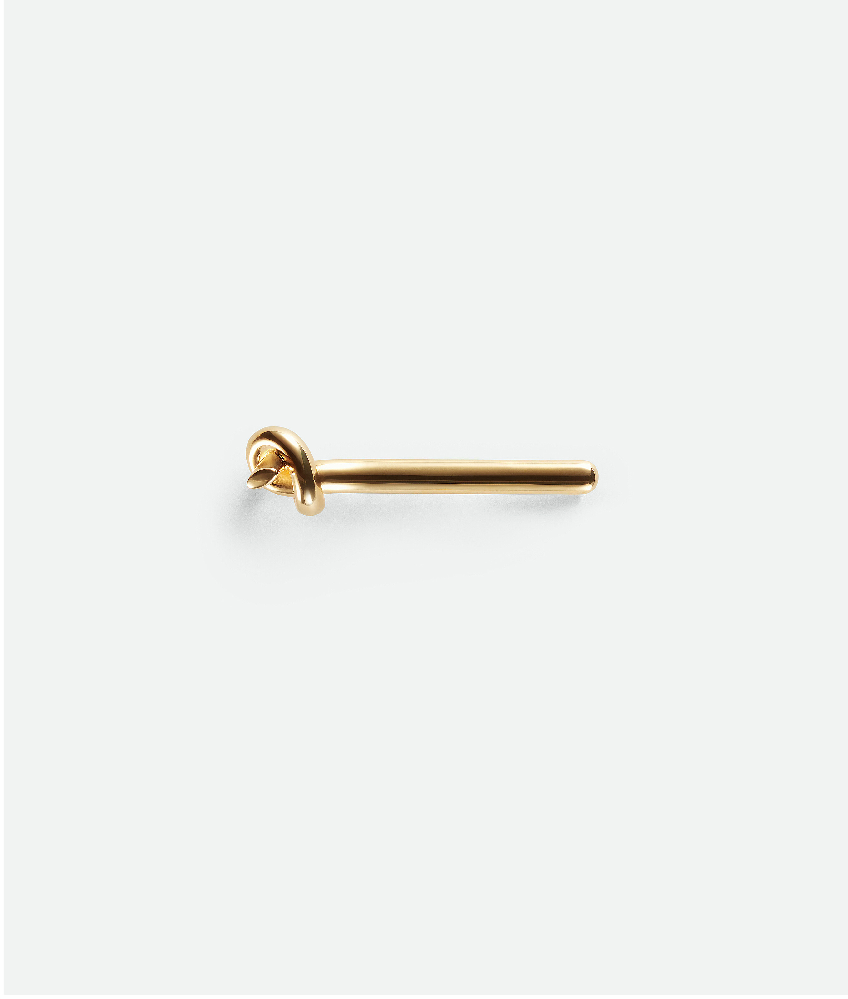 Bottega Veneta Knot Tie Clip - Gold - Man -