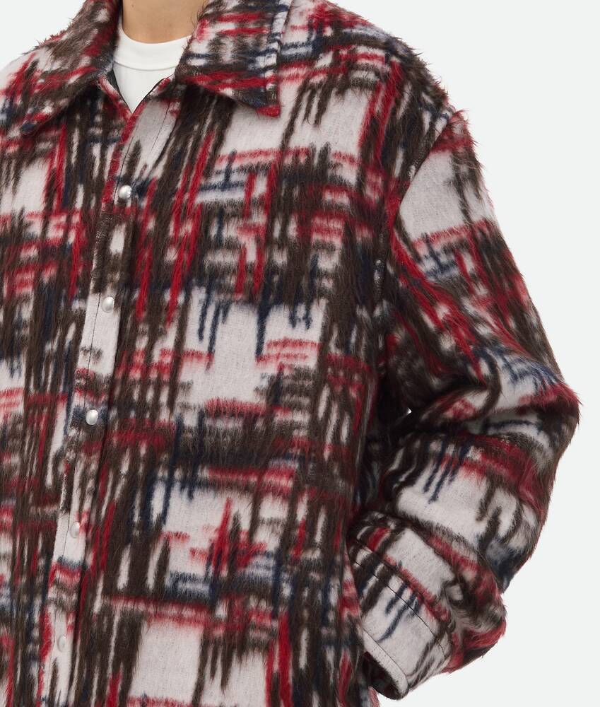 Display a large version of the product image 4 - Alpaca Check Overshirt