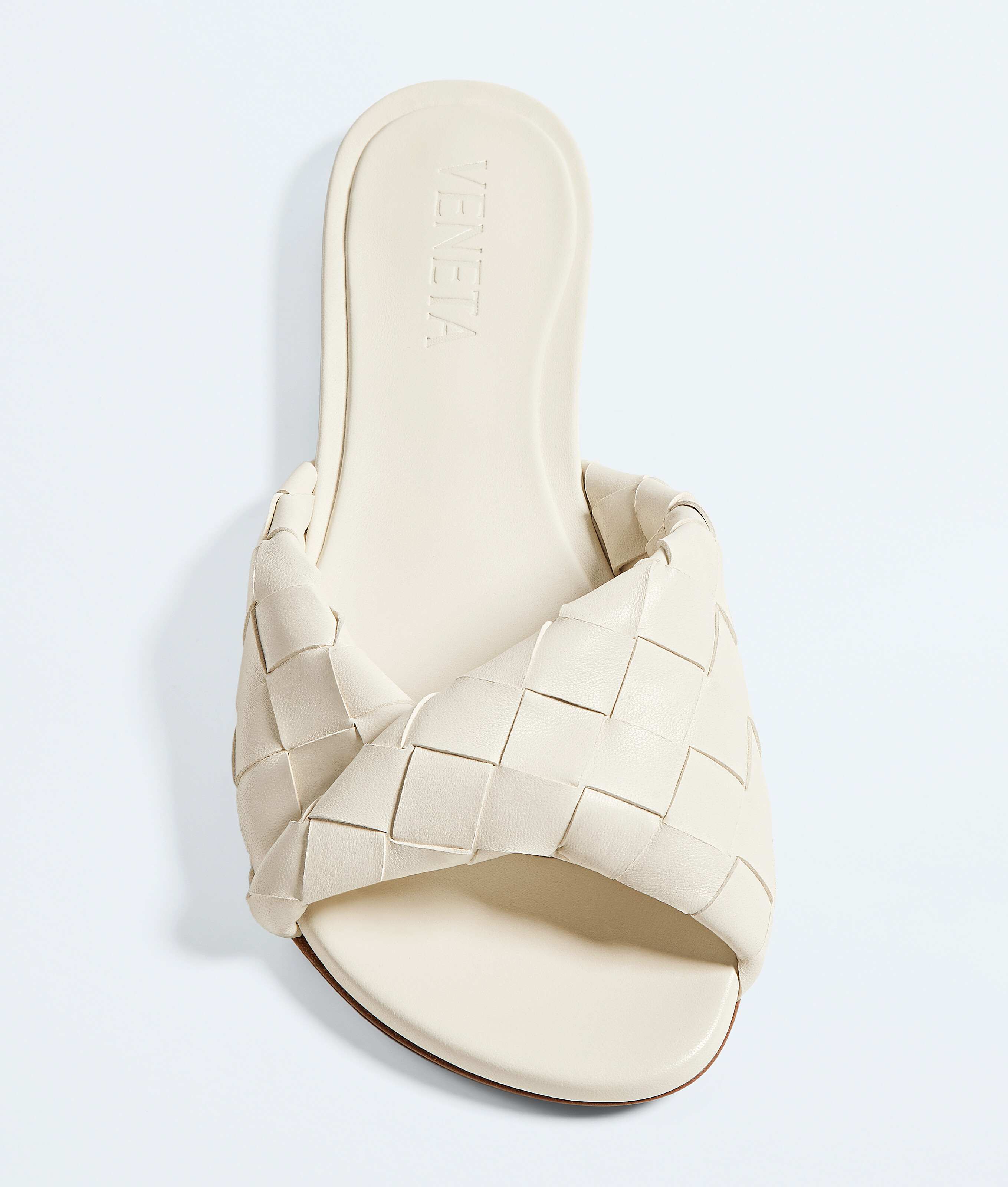 Women's Blink Flat Mule in Sea salt Bottega Veneta Slovakia EN - Image 4