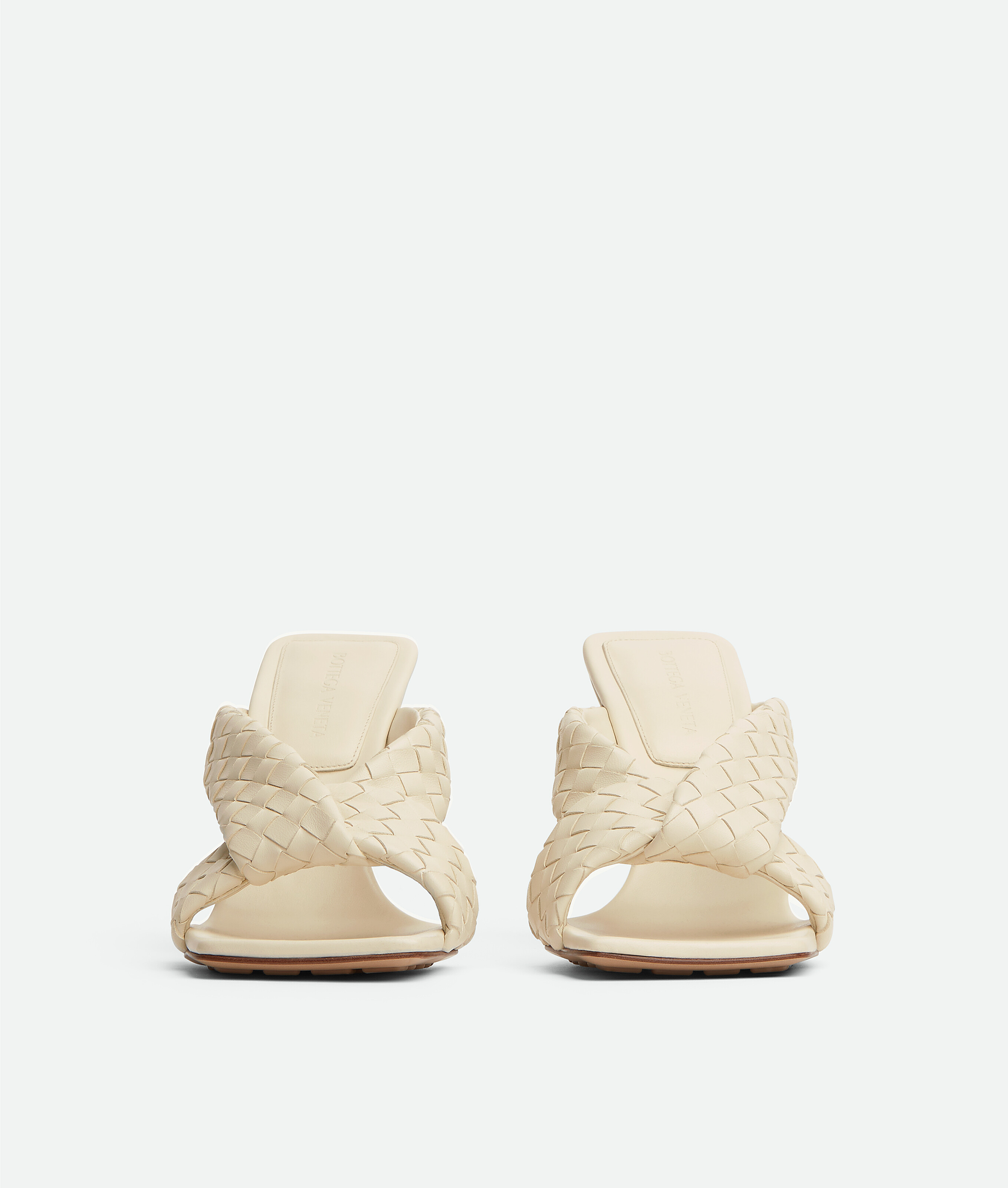 Women's Riva Mule in Sea salt Bottega Veneta Croatia EN - Image 3