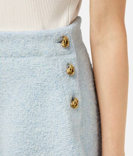 Wool Boucle Skirt