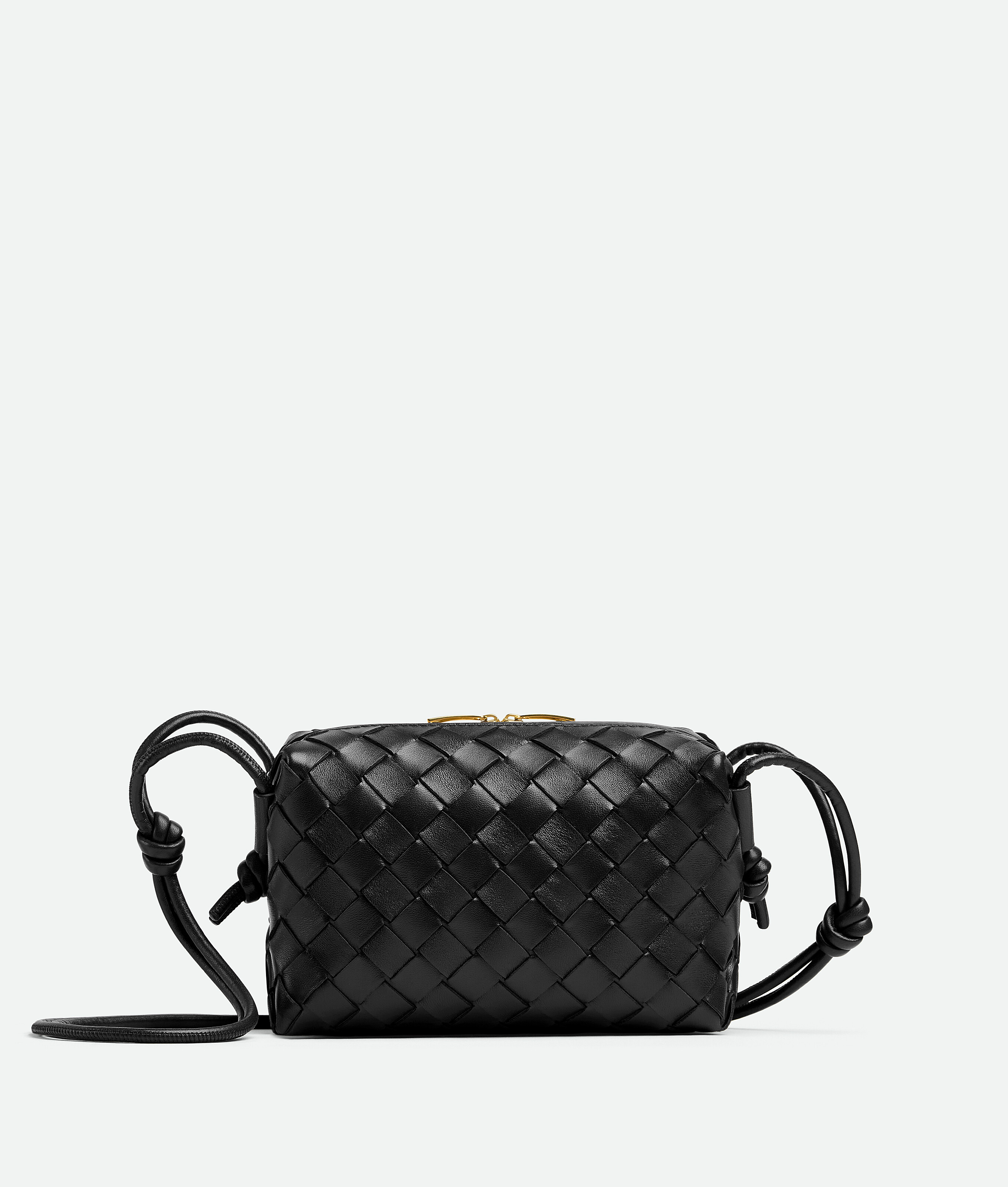 Bottega Veneta Women s Mini Loop Camera Bag in Black. Shop online now