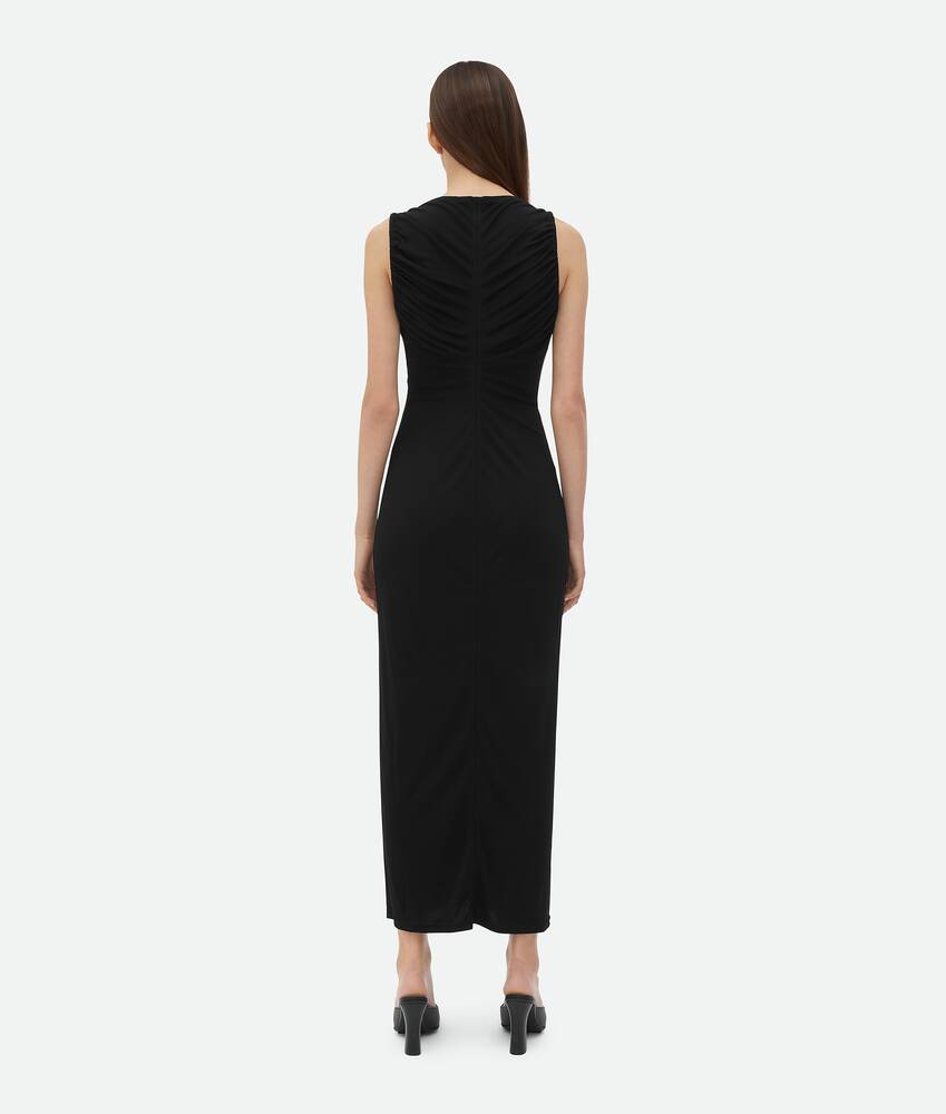 ブラックビスコースジャージー ドレス| Bottega Veneta® 日本