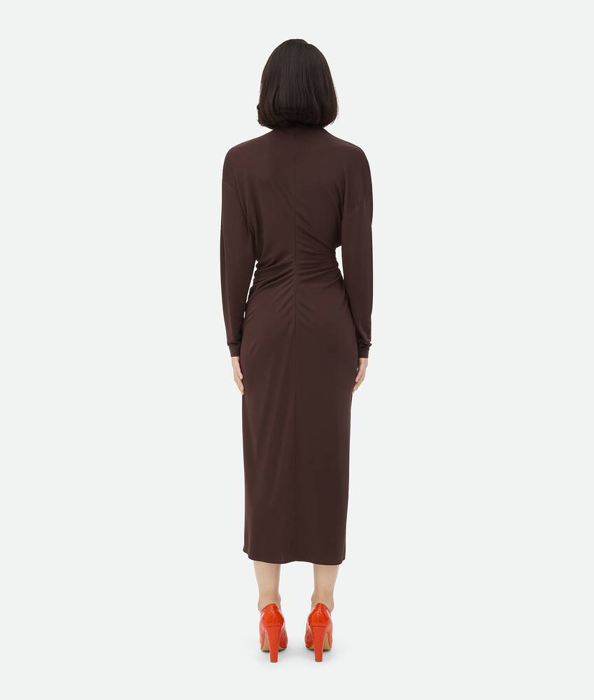 Display a large version of the product image 3 - Crepe Viscose Jersey Dress