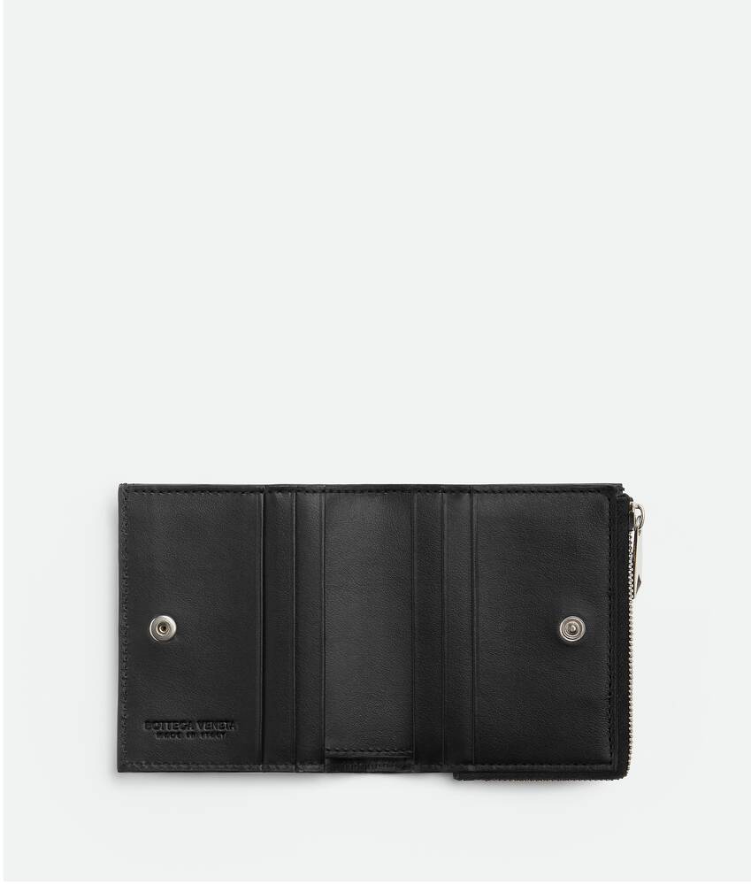 【新品未使用】ボッテガヴェネタ　BI-FOLD WALLET WITH ZIPカラーフォンデンテ