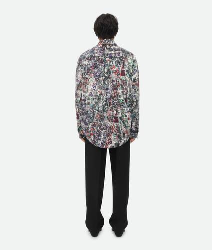 Cotton Wool Memory Print Shirt