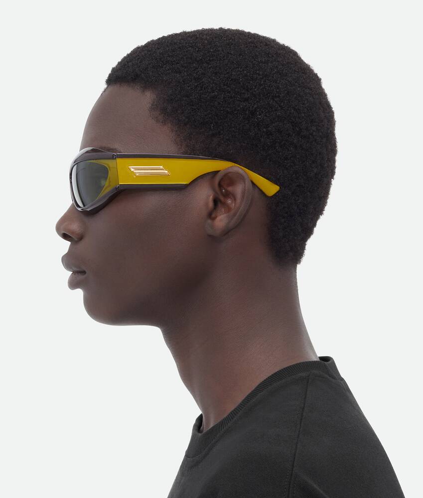 Display a large version of the product image 5 - Cangi Wraparound Injected Acetate Sunglasses