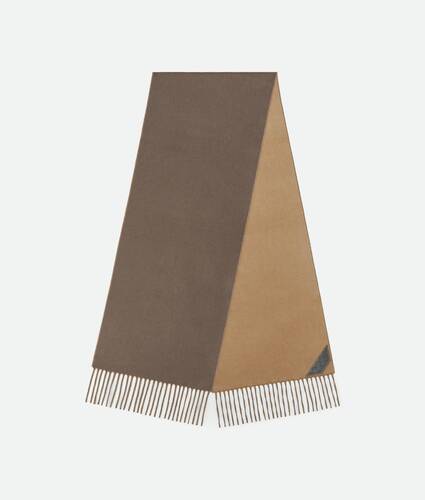 Bi-Color Cashmere Scarf