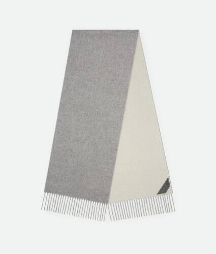 Bi-Color Cashmere Scarf