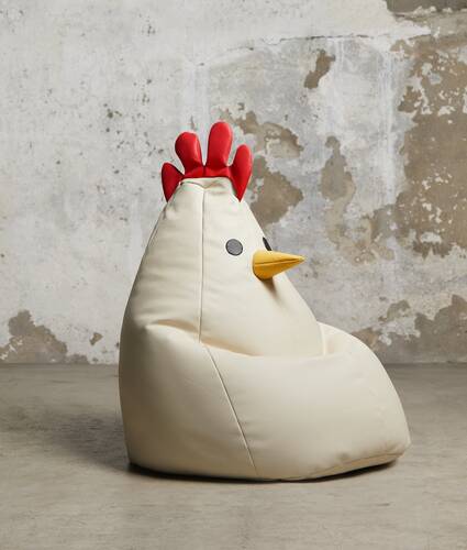 Small Chicken Pouf