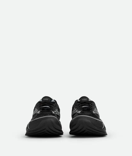 Bottega Veneta Black Intrecciato Leather Sneakers Size 46 Bottega Veneta
