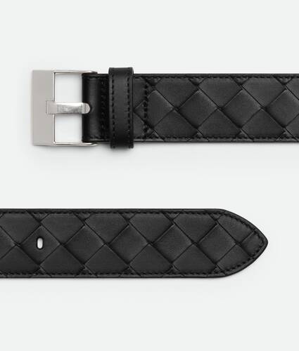 Intrecciato Watch Belt