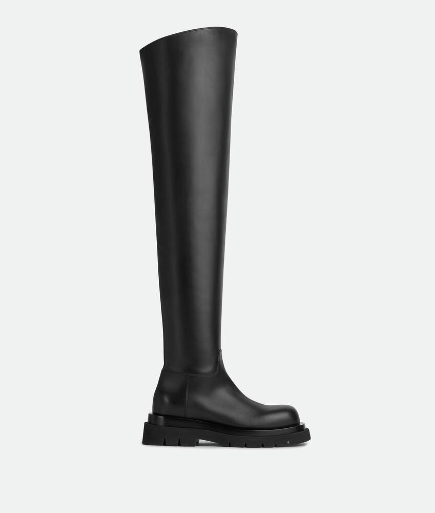 Display a large version of the product image 1 - lug over-the-knee boot