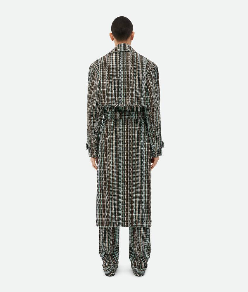 Display a large version of the product image 3 - Cotton Check Trench Coat