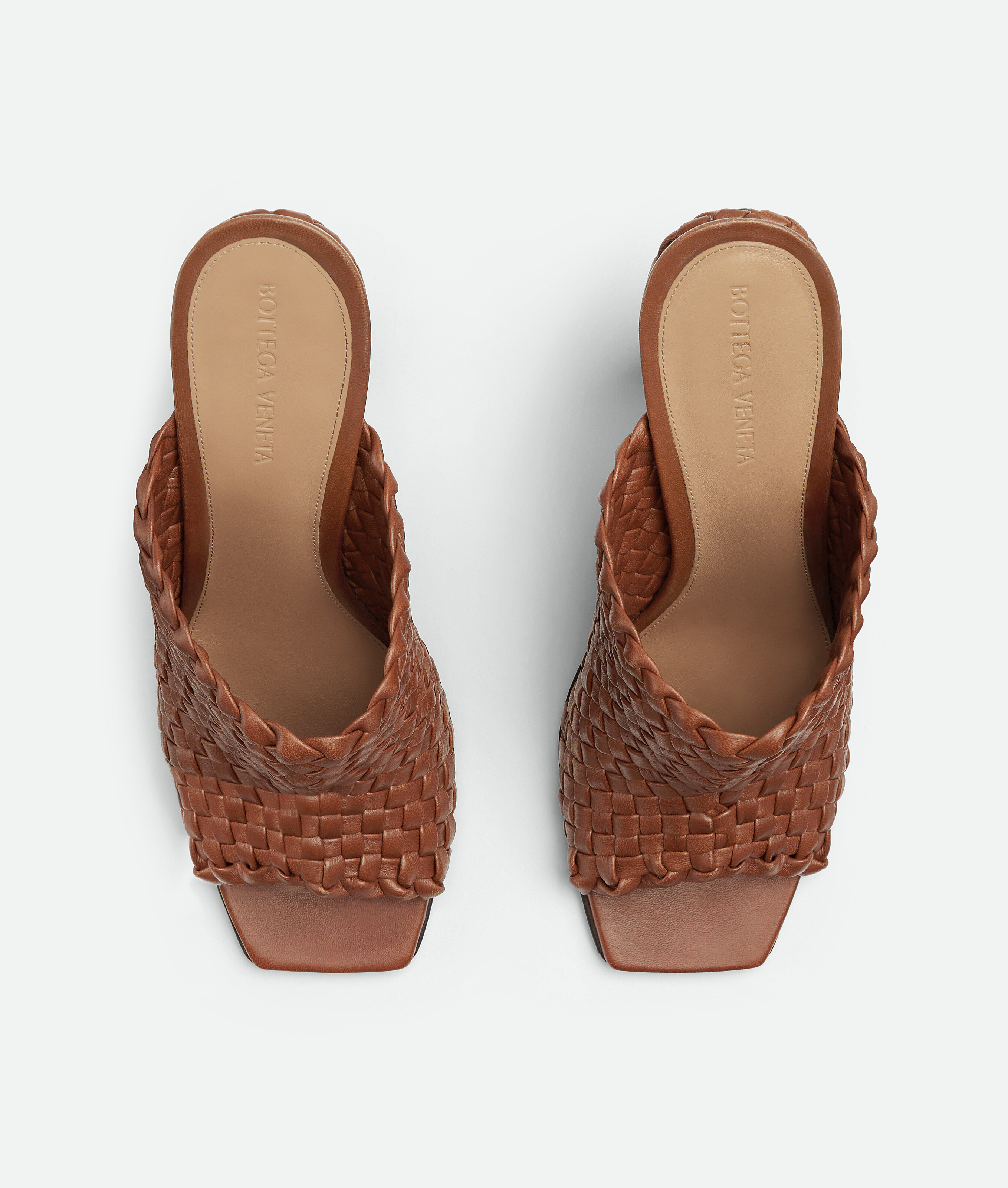 Shop Bottega Veneta Canalazzo Mule In Brown