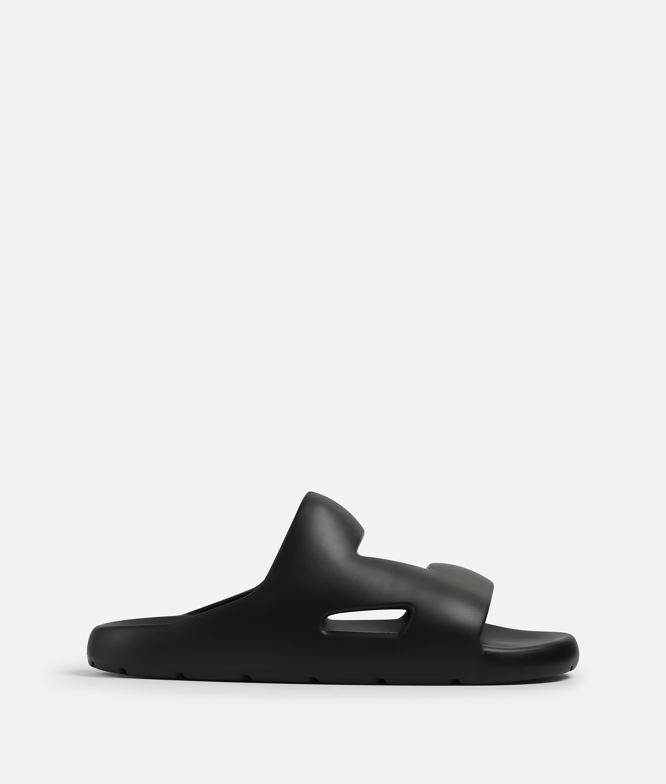 Bottega Veneta Ultra Lightweight Band Sandals In Black