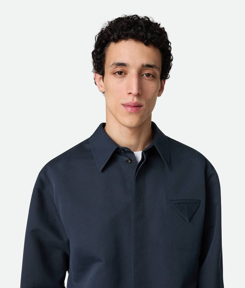 Display a large version of the product image 4 - Silk And Cotton Twill Shirt