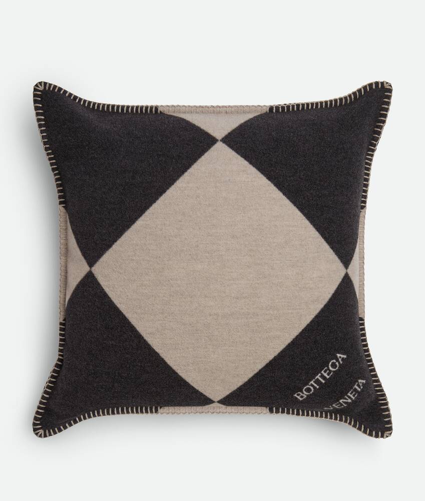 Display a large version of the product image 1 - Jacquard Check Cushion