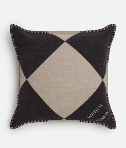 Jacquard Check Cushion